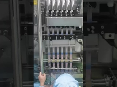 Máquina de enchimento de embalagens de molho de tomate de 6 pistas