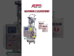 Máquina de Embalagem de Saco Selado em 3 Lados Máquina de Enchimento de Sachês Pó Grânulo Máquina de Embalagem de Selagem em 3 Lados
