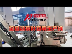 Linha de embalagem de sacos de chá totalmente automática